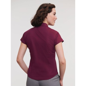 Ladies' Short Sleeve Easy Care Fitted Shirt