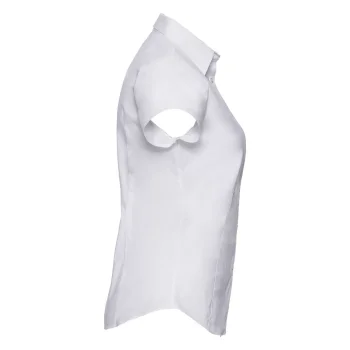 Ladies' Short Sleeve Easy Care Fitted Shirt