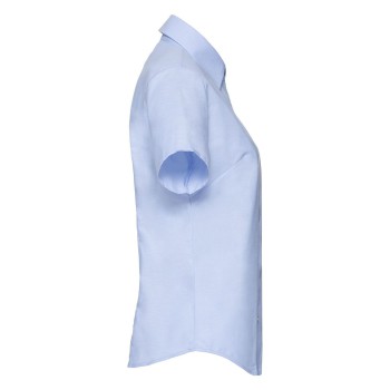 Camicie maniche corte donna personalizzate con logo - Ladies' Short Sleeve Easy Care Oxford Shirt