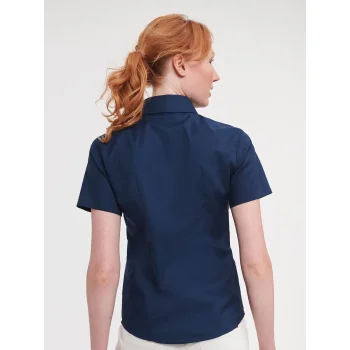Ladies' Short Sleeve Easy Care Oxford Shirt