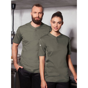 Ladies Short-Sleeve Work Shirt Performance