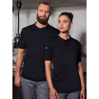 Ladies Short-Sleeve Work Shirt Performance