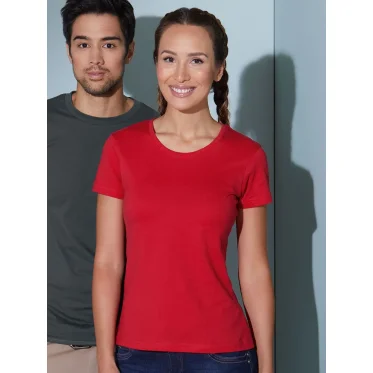 T-shirt slim fit personalizzabile daiber in cotone 100% maniche corte