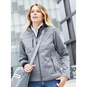 Giacca softshell personalizzabile Daiber donna con interno in pile