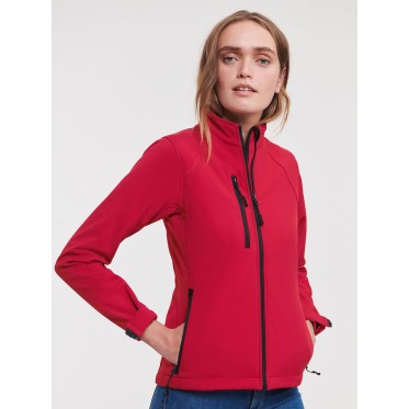 Giacche donna personalizzate con logo - Ladies' Softshell Jacket