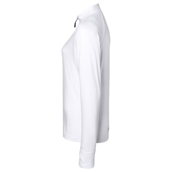 T-shirt maniche lunghe donna personalizzate con logo - Ladies' Sports  Shirt Halfzip