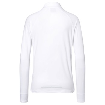 T-shirt maniche lunghe donna personalizzate con logo - Ladies' Sports  Shirt Halfzip