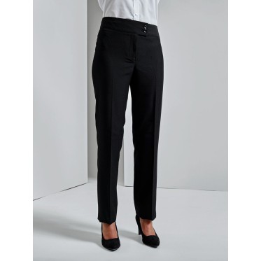 Pantaloni donna personalizzati con logo - Ladies straight leg "Iris" Trouser