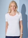 Ladies' Stretch Round-T