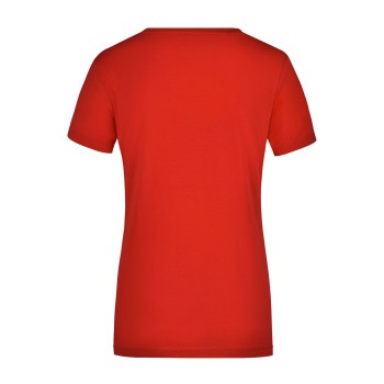 Maglietta t-shirt da donna personalizzata con logo  - Ladies' Stretch V-T