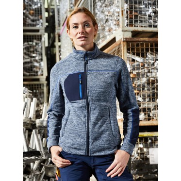 pile uomo personalizzati con logo  - Ladies' Structure Fleece Jacket