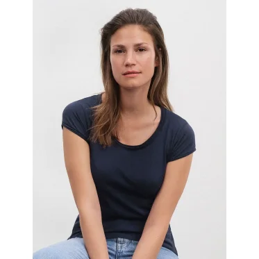 T-shirt personalizzabile Daiber cotone organico girocollo ampio