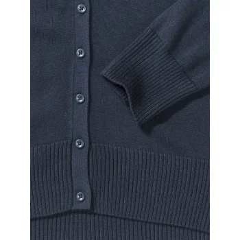 Ladies' V-Neck Knitted Cardigan