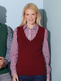 Ladies' V-Neck Pullover