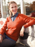 Ladies' V-Neck Pullover