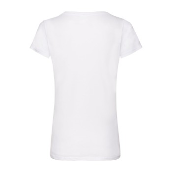 Maglietta t-shirt da donna personalizzata con logo  - Ladies Valueweight V-Neck T