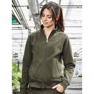 Felpe donna personalizzate con logo - Ladies' Workwear Sweat-Jacket - Solid