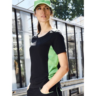 Abbigliamento da lavoro edile personalizzato - Ladies' Workwear T-shirt - Color