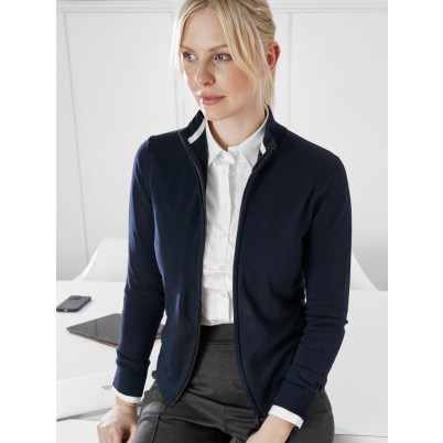 Ladies' Zip-Cardigan