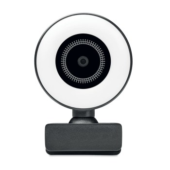 Gadget tecnologico personalizzato con logo - LAGANI - Webcam HD1080P e luce ad anello