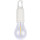 Lampadina ricaricabile Impression compatta con clip e 60 led