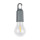 Lampadina ricaricabile Impression compatta con clip e 60 led