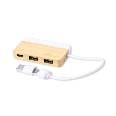 Porta USB 2.0 personalizzabile con doppia porta USB e Type C