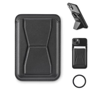 Portacarte magnetico in PU compatibile iPhone 12 e successivi