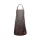 Leather Bib Apron personalizzabile Karlowsky con borchie in metallo bronzato