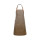 Leather Bib Apron personalizzabile Karlowsky con borchie in metallo bronzato