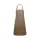 Leather Bib Apron personalizzabile Karlowsky con borchie in metallo bronzato