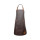 Leather Bib Apron personalizzabile Karlowsky con borchie in metallo bronzato