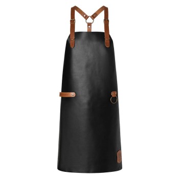 Leather Bib Apron X-Style