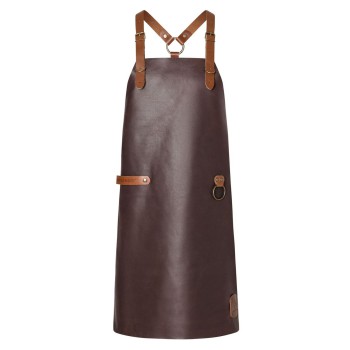 Leather Bib Apron X-Style