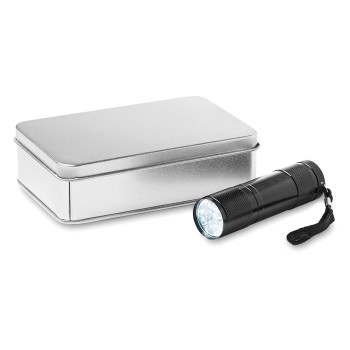 LED PLUS - Torcia LED confezione latta