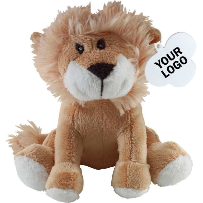 Peluche personalizzati con logo - Leone di peluche Frank