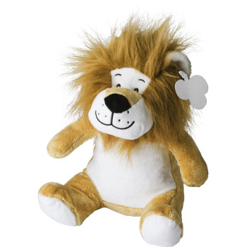 Peluche personalizzati con logo - Leone di peluche Serenity | 20 cm