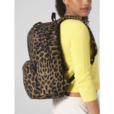 Leopard Print Backpack