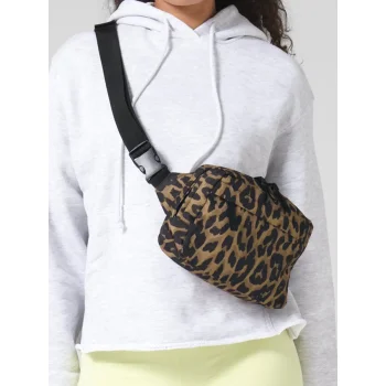 Leopard Print Cross Body Bag