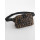Leopard Print Cross Body Bag in poliestere riciclato con tasche multiple
