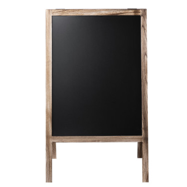 Lavagna personalizzabile pieghevole doppia superficie 106x59 cm