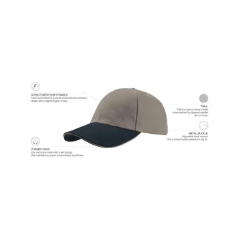 Cappellino baseball personalizzato con logo - Liberty Sandwich