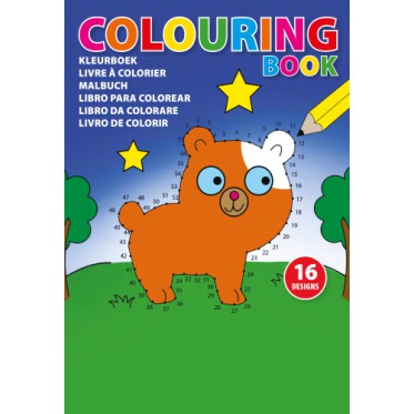 Giochi bambini personalizzati con logo - Libro da colorare per bambini Constanze