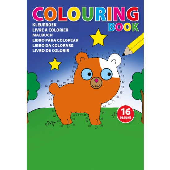 Libro da colorare per bambini Constanze