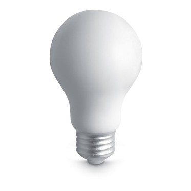 Gadget per eventi aziendali personalizzati con logo - LIGHT - Antistress &#39;lampadina&#39; in PU