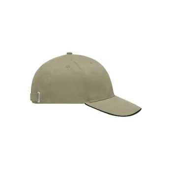 Light Brushed Sandwich Cap