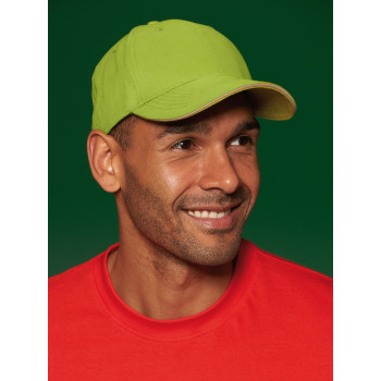 Cappellino baseball personalizzato con logo - Light Brushed Sandwich Cap