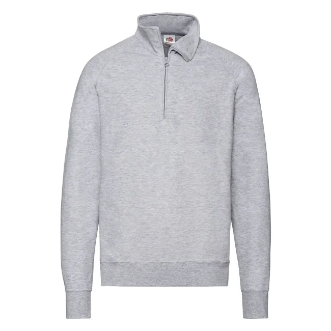 Lightweight Zip Neck Sweat