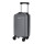 Trolley pratico in ABS rigido con 4 ruote girevoli rimovibili