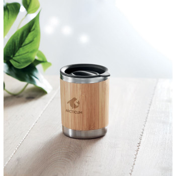 Tazze termiche personalizzate con logo - LOKKA - Tazza in bamboo 250ml